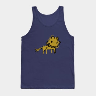 Cute Safari Lion Tank Top